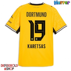 Borussia Dortmund Konstantinos Karetsas #19 Hjemmebanetrøje 2026-27 Kort ærmer